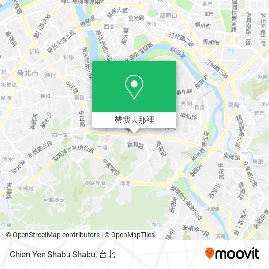 Chien Yen Shabu Shabu地圖