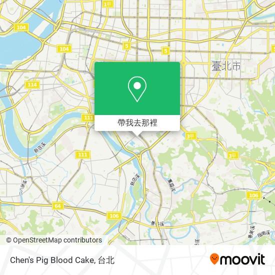 Chen's Pig Blood Cake地圖