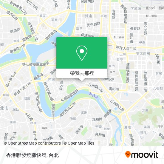 香港聯發燒臘快餐地圖