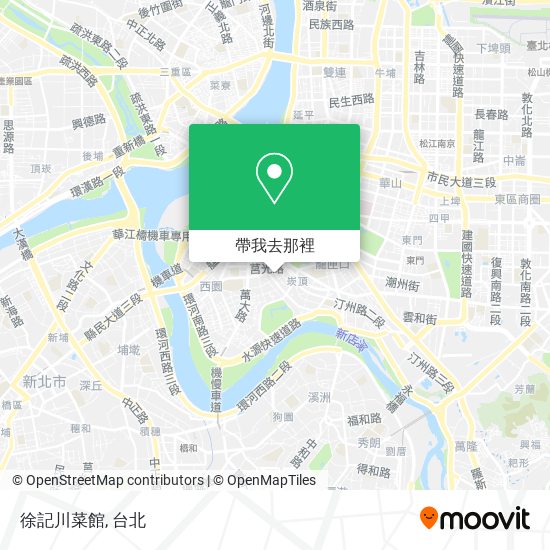 徐記川菜館地圖