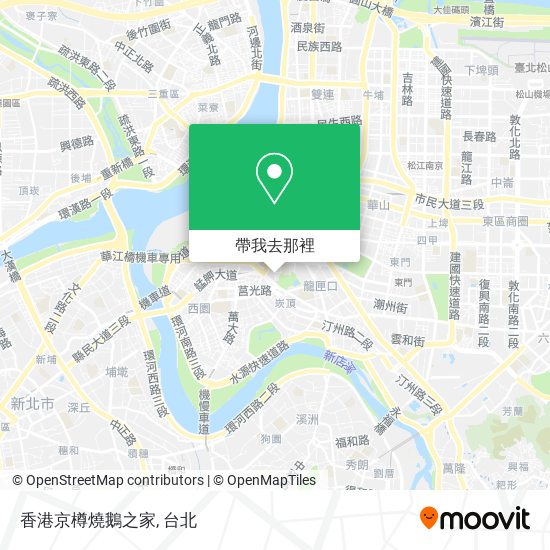 香港京樽燒鵝之家地圖