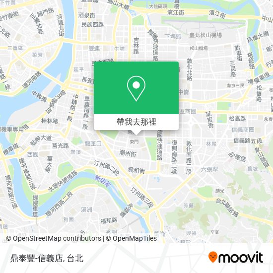 鼎泰豐-信義店地圖