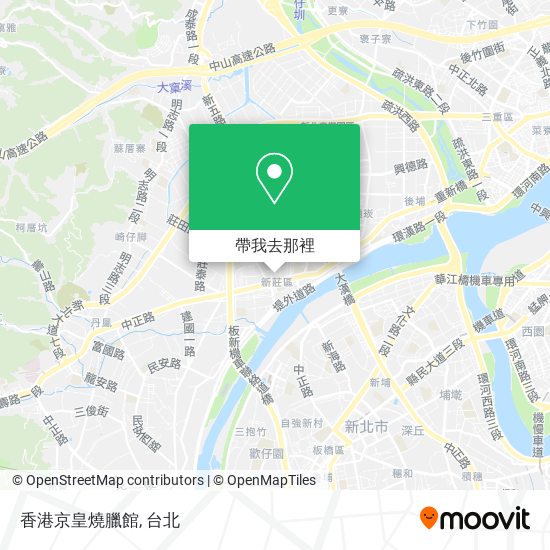 香港京皇燒臘館地圖