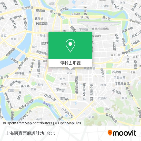 上海國賓西服設計坊地圖