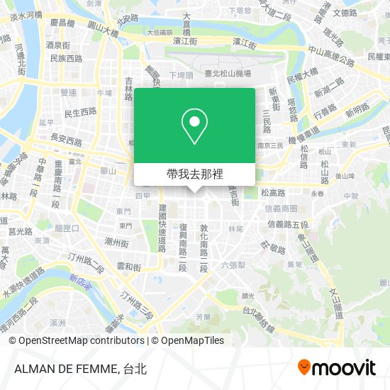 ALMAN DE FEMME地圖