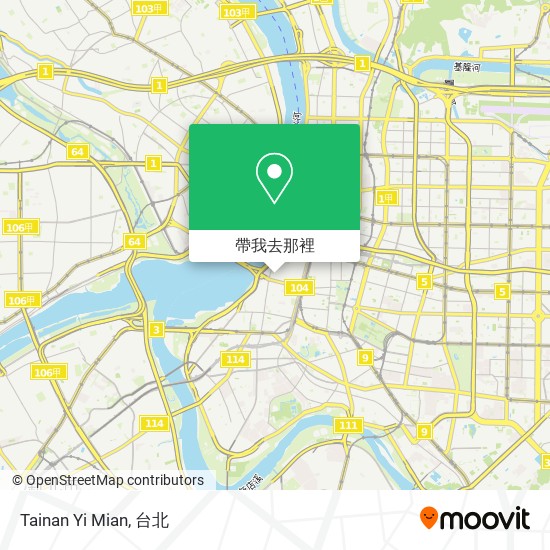 Tainan Yi Mian地圖