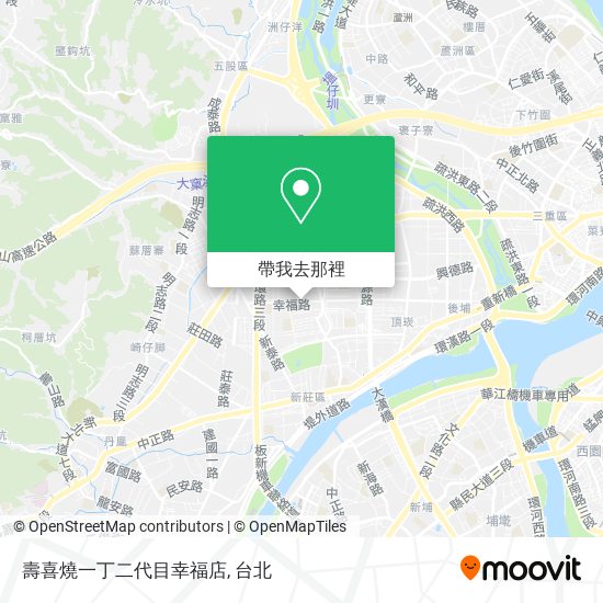 壽喜燒一丁二代目幸福店地圖