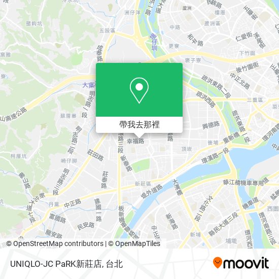 UNIQLO-JC PaRK新莊店地圖