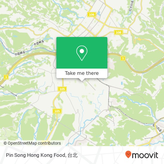 Pin Song Hong Kong Food, 桃園市龜山區文化三路620號地圖