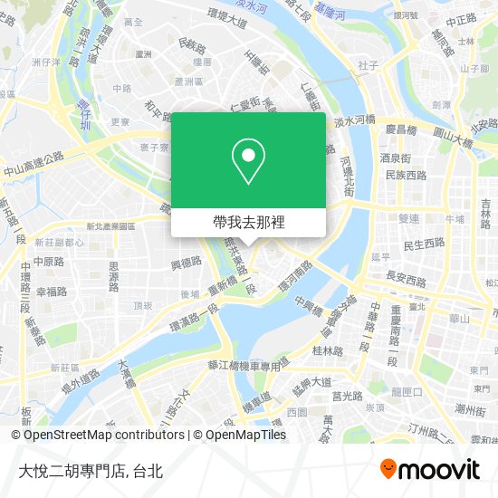 大悅二胡專門店地圖