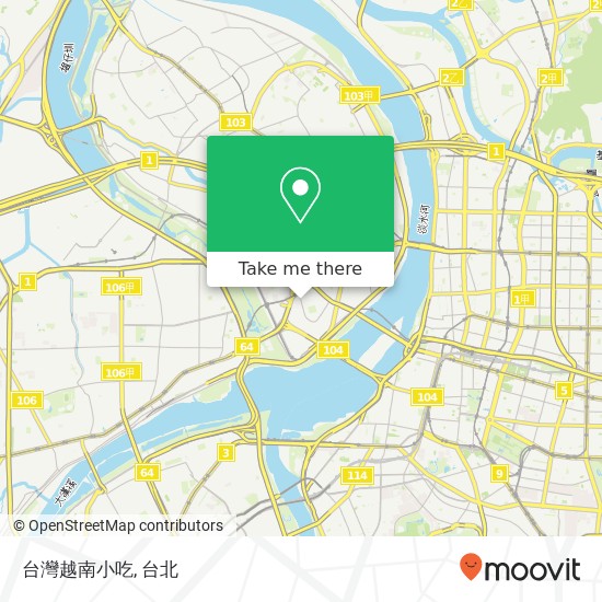 台灣越南小吃, 新北市三重區集美街31號地圖
