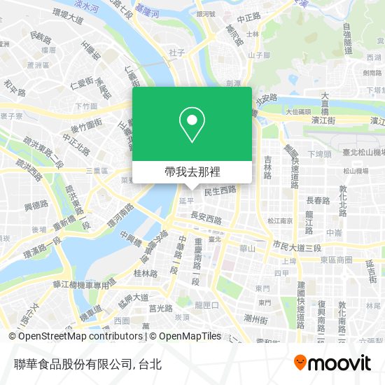 聯華食品股份有限公司地圖
