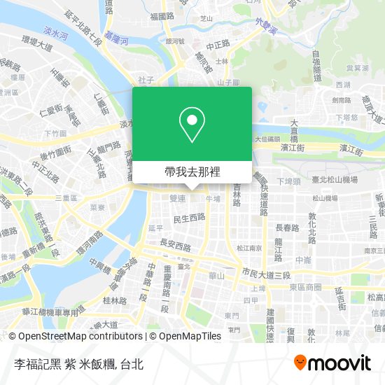 李福記黑 紫 米飯糰地圖
