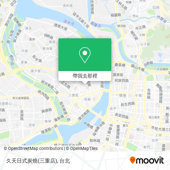久天日式炭燒(三重店)地圖