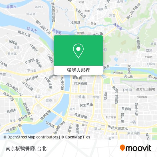 南京板鴨餐廳地圖