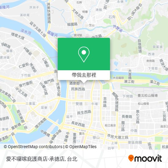 愛不囉嗦庇護商店-承德店地圖