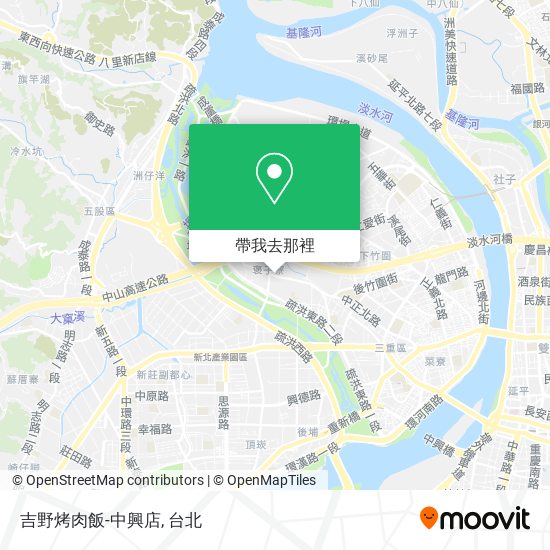 吉野烤肉飯-中興店地圖
