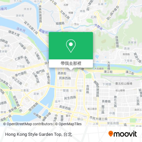 Hong Kong Style Garden Top地圖