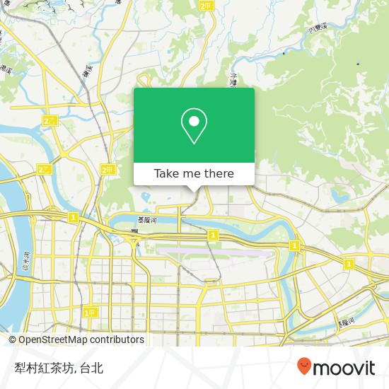 犁村紅茶坊, 臺北市中山區北安路595巷8號地圖