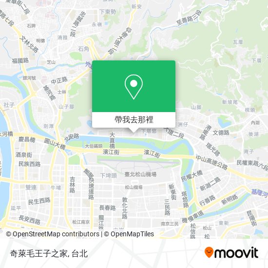 奇萊毛王子之家地圖