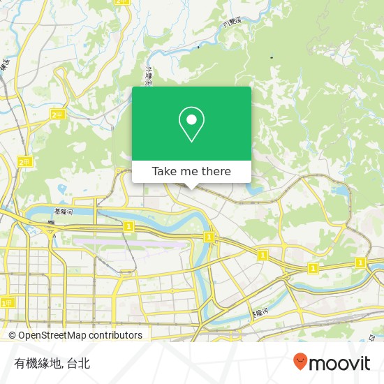 有機緣地, 臺北市內湖區瑞光路583巷地圖