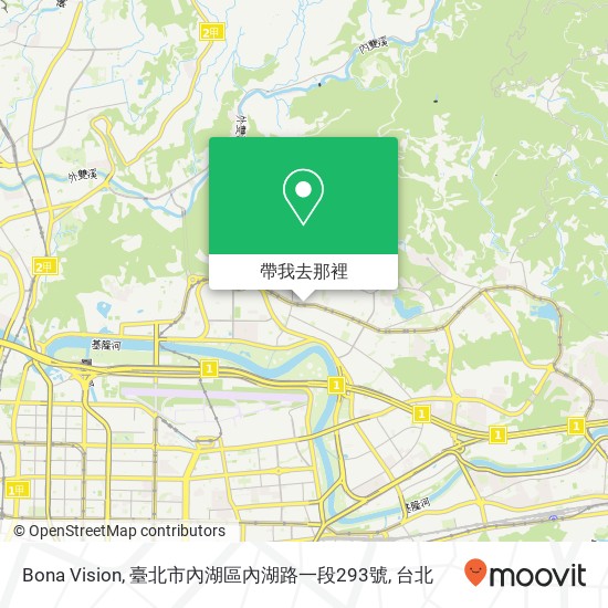 Bona Vision, 臺北市內湖區內湖路一段293號地圖