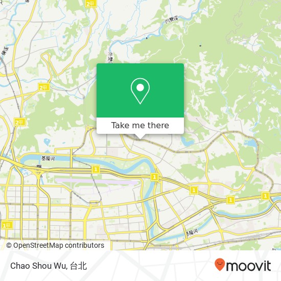Chao Shou Wu, 臺北市內湖區內湖路一段256號地圖
