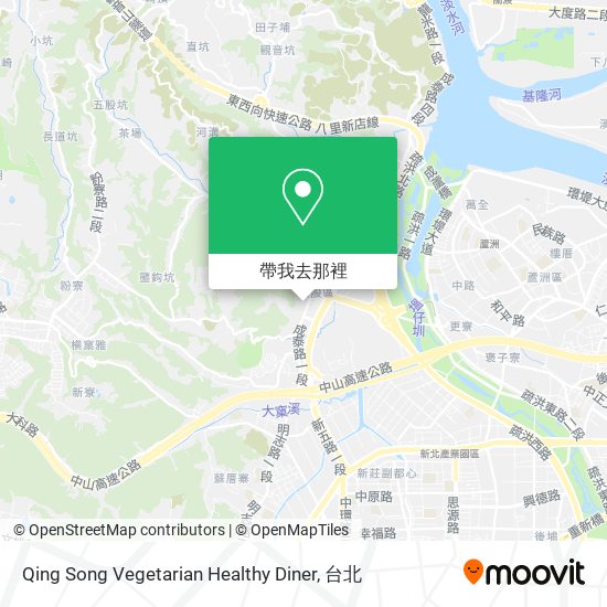 Qing Song Vegetarian Healthy Diner地圖