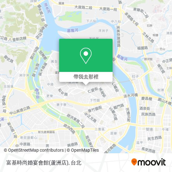 富基時尚婚宴會館(蘆洲店)地圖