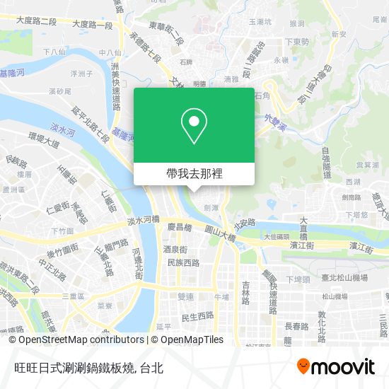 旺旺日式涮涮鍋鐵板燒地圖