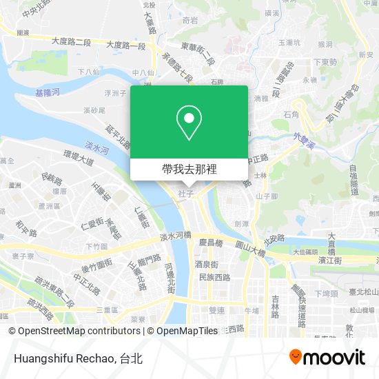 Huangshifu Rechao地圖