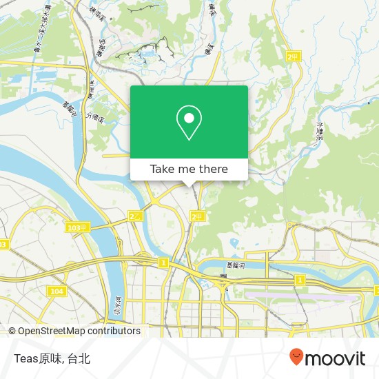 Teas原味, 臺北市士林區文林路地圖