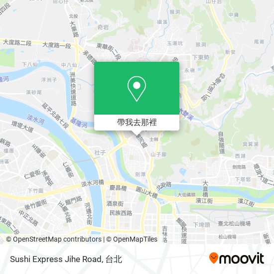 Sushi Express Jihe Road地圖
