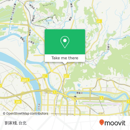 劉家棧, 臺北市士林區中正路235巷5號地圖