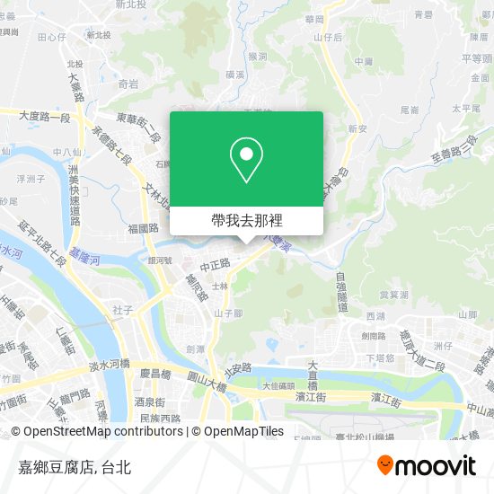 嘉鄉豆腐店地圖