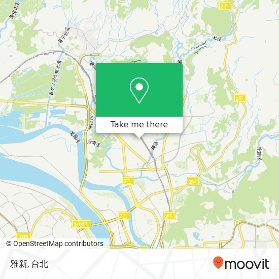 雅新, 臺北市北投區自強街172號地圖