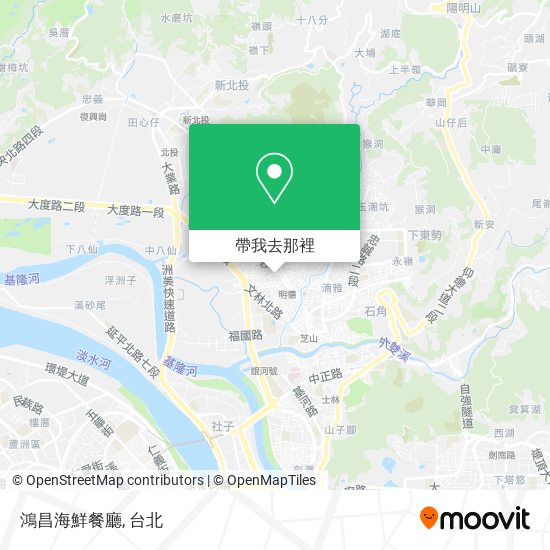 鴻昌海鮮餐廳地圖