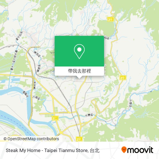 Steak My Home - Taipei Tianmu Store地圖