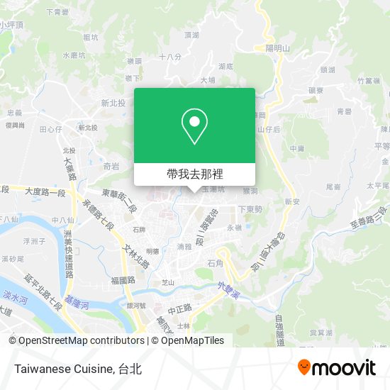 Taiwanese Cuisine地圖