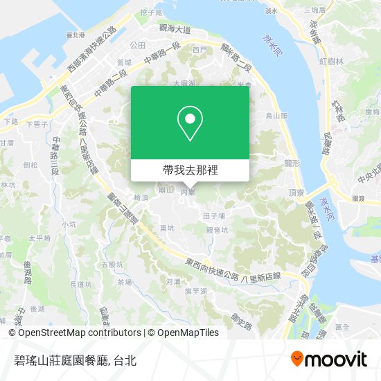 碧瑤山莊庭園餐廳地圖