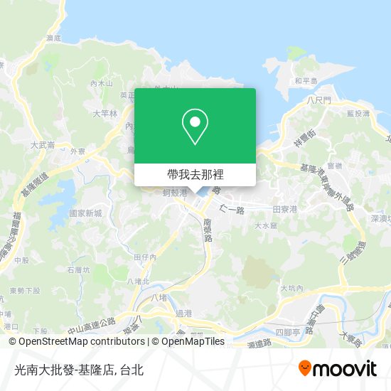 光南大批發-基隆店地圖