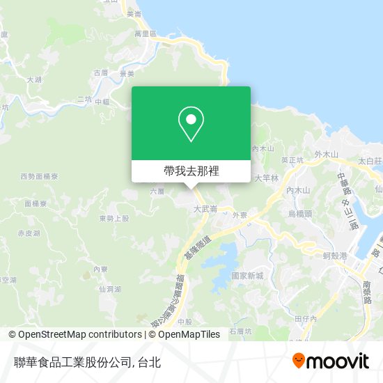 聯華食品工業股份公司地圖