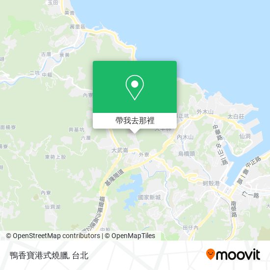 鴨香寶港式燒臘地圖