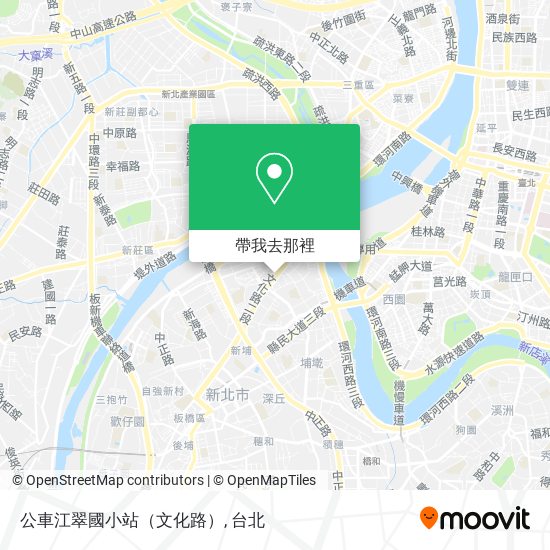 公車江翠國小站（文化路）地圖
