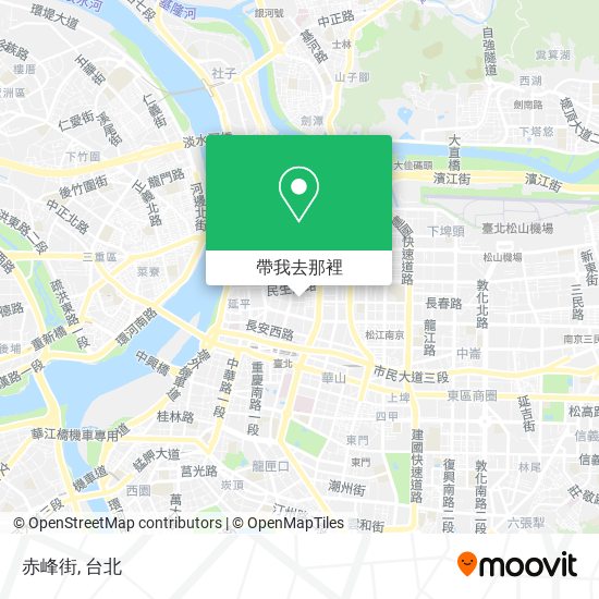 赤峰街地圖