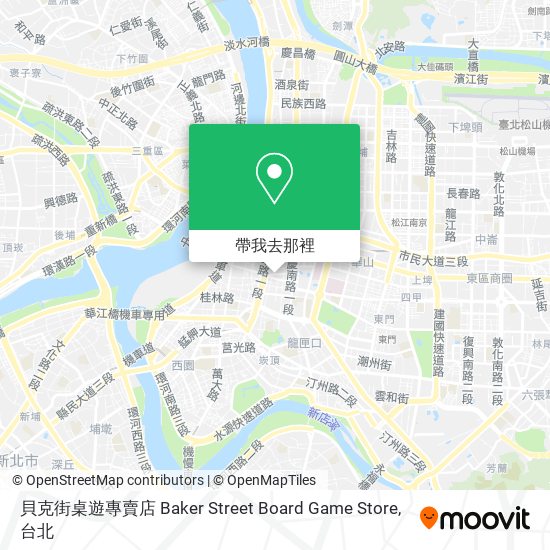 貝克街桌遊專賣店 Baker Street Board Game Store地圖