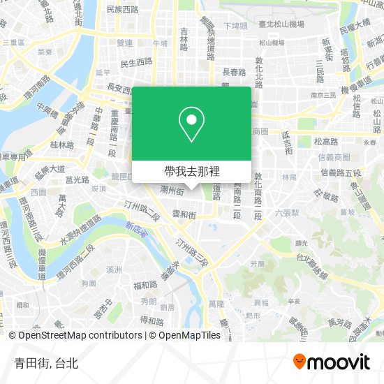 青田街地圖