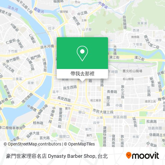 豪門世家理容名店 Dynasty Barber Shop地圖