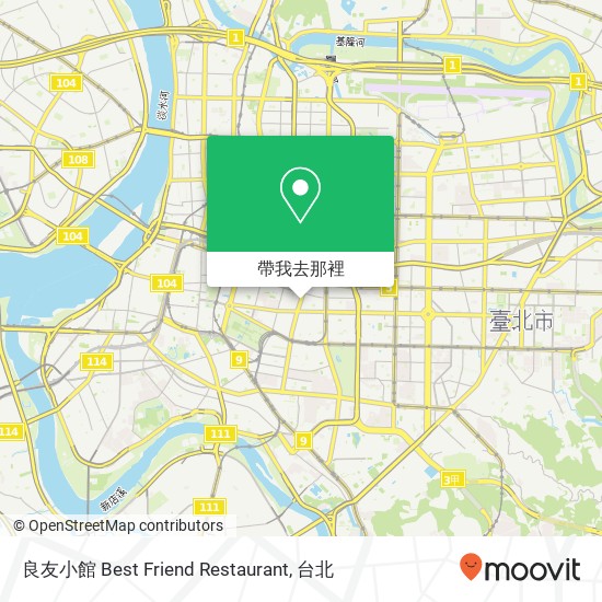 良友小館 Best Friend Restaurant地圖