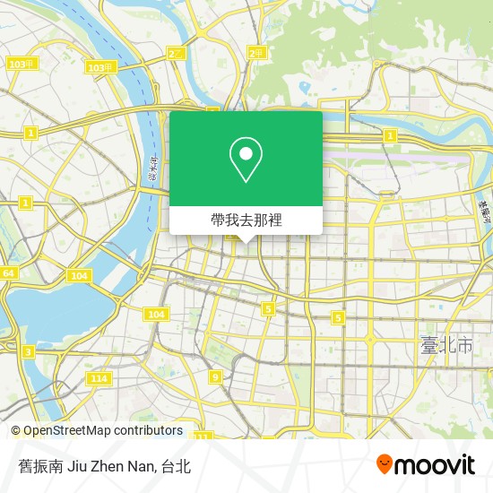 舊振南 Jiu Zhen Nan地圖